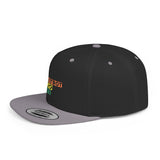 Foxtrot Echo Mike Flat Bill Snapback | One Size Fits Most | Black, Black/Teal, Dark Heather, Black/Red, Green Camo, Black/Silver