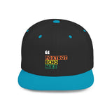 Foxtrot Echo Mike Flat Bill Snapback | One Size Fits Most | Black, Black/Teal, Dark Heather, Black/Red, Green Camo, Black/Silver