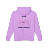 F*CK TRUMP - Not My President Hoodie, Anti-Trump Protest Hoodie, 100% Ring-Spun Cotton, Relaxed Fit, S-3XL, 9 Colors, Statement Streetwear