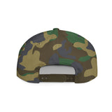 Foxtrot Delta Tango Flat Bill Snapback | One Size Fits Most | Black, Black/Teal, Dark Heather, Black/Red, Green Camo, Black/Silver