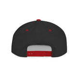 Foxtrot Echo Mike Flat Bill Snapback | One Size Fits Most | Black, Black/Teal, Dark Heather, Black/Red, Green Camo, Black/Silver
