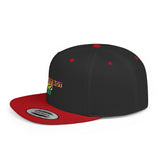 Foxtrot Echo Mike Flat Bill Snapback | One Size Fits Most | Black, Black/Teal, Dark Heather, Black/Red, Green Camo, Black/Silver