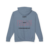 F*CK TRUMP - Not My President Hoodie, Anti-Trump Protest Hoodie, 100% Ring-Spun Cotton, Relaxed Fit, S-3XL, 9 Colors, Statement Streetwear