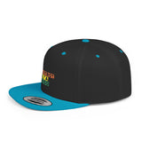 Foxtrot Delta Tango Flat Bill Snapback | One Size Fits Most | Black, Black/Teal, Dark Heather, Black/Red, Green Camo, Black/Silver