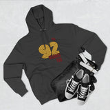 92% Warned You Retro Hoodie - Loud. Proud. Proven.
