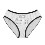 Start at My Feet Panties
