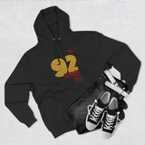 92% Warned You Retro Hoodie - Loud. Proud. Proven.