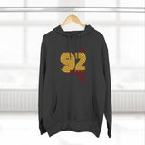 92% Warned You Retro Hoodie - Loud. Proud. Proven.