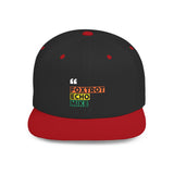 Foxtrot Echo Mike Flat Bill Snapback | One Size Fits Most | Black, Black/Teal, Dark Heather, Black/Red, Green Camo, Black/Silver