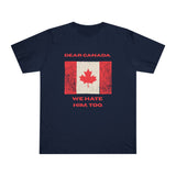 Dear Canada Protest Tee - Because Some Feelings Cross Borders