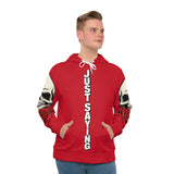 The Unapologetic Child Advocate Front Just Saying Hoodie