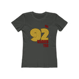 92% Warned You Retro Tee - Loud. Proud. Proven.
