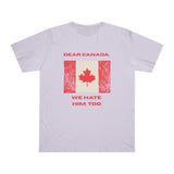 Dear Canada Protest Tee - Because Some Feelings Cross Borders