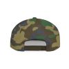 Foxtrot Echo Mike Flat Bill Snapback | One Size Fits Most | Black, Black/Teal, Dark Heather, Black/Red, Green Camo, Black/Silver