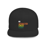 Foxtrot Echo Mike Flat Bill Snapback | One Size Fits Most | Black, Black/Teal, Dark Heather, Black/Red, Green Camo, Black/Silver