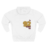 92% Warned You Retro Hoodie - Loud. Proud. Proven.