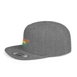 Foxtrot Delta Tango Flat Bill Snapback | One Size Fits Most | Black, Black/Teal, Dark Heather, Black/Red, Green Camo, Black/Silver