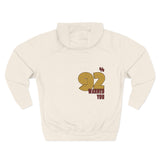 92% Warned You Retro Hoodie - Loud. Proud. Proven.