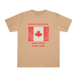 Dear Canada Protest Tee - Because Some Feelings Cross Borders