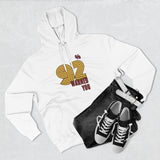 92% Warned You Retro Hoodie - Loud. Proud. Proven.