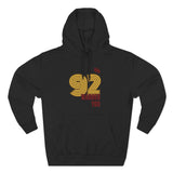 92% Warned You Retro Hoodie - Loud. Proud. Proven.