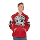 The Unapologetic Child Advocate -- Just Saying (On Back) Hoodie