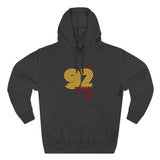92% Warned You Retro Hoodie - Loud. Proud. Proven.
