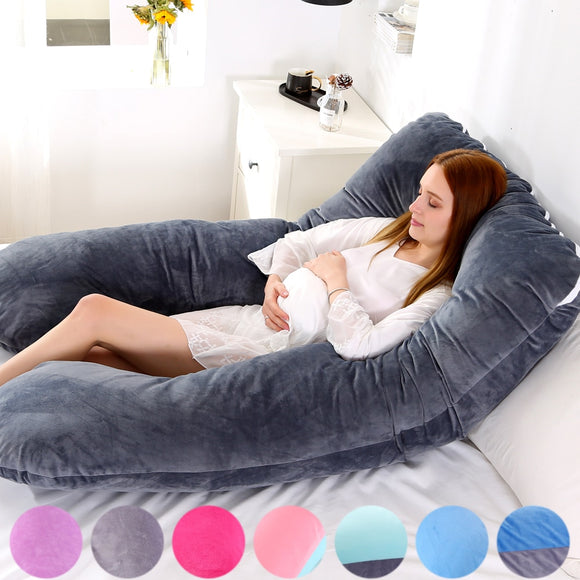 OnCoCo Fleece Pregnancy Pillow