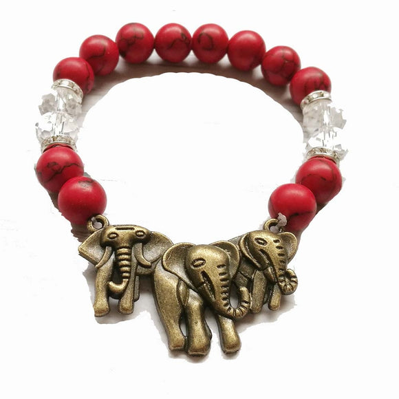 Delta Σ Theta Elephant Bracelet