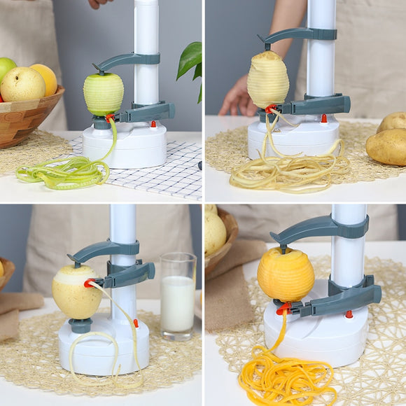 Automatic Electric Peeler Home Kitchen Fruit Orange Potato Tomato