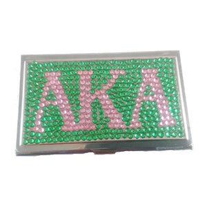 Alpha Kappa Alpha Business Card Case